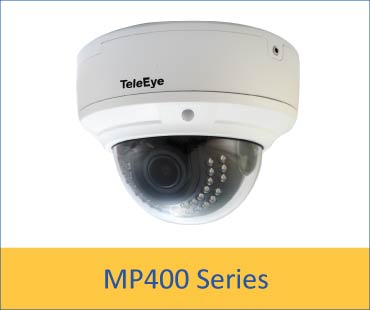 MP400 Series WQHD H.265 IP Cameras
