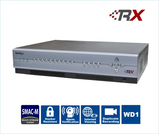 RX ultra-high resolution analogue digital video recorder